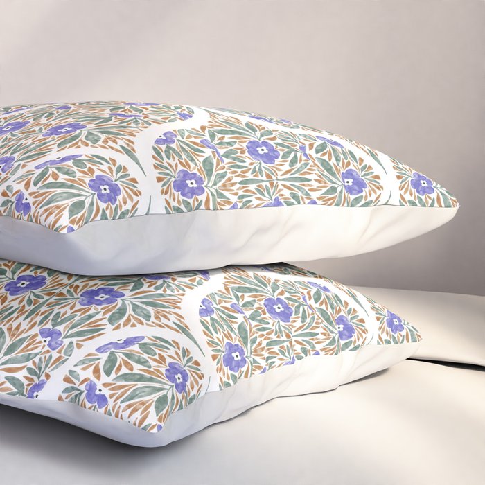 Elegant Flora Artistry Pillow Sham Gallery Image 3