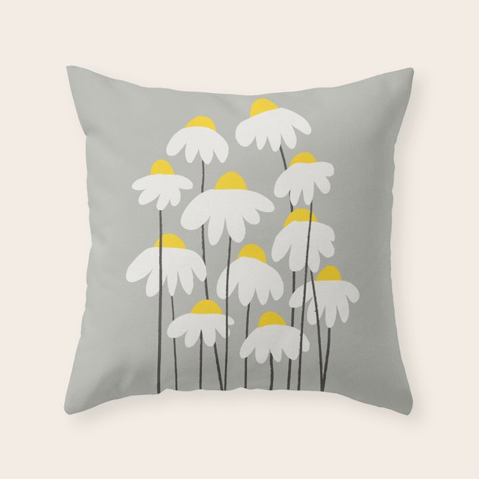 Daisy Throw Pillow Gallery Image 6