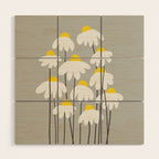 Daisy Wood Wall Art Gallery Image 1