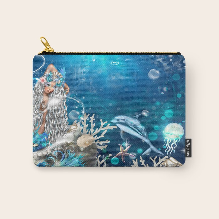 Enchanted Mermaid Sea Carry All Pouch Gallery Image 1