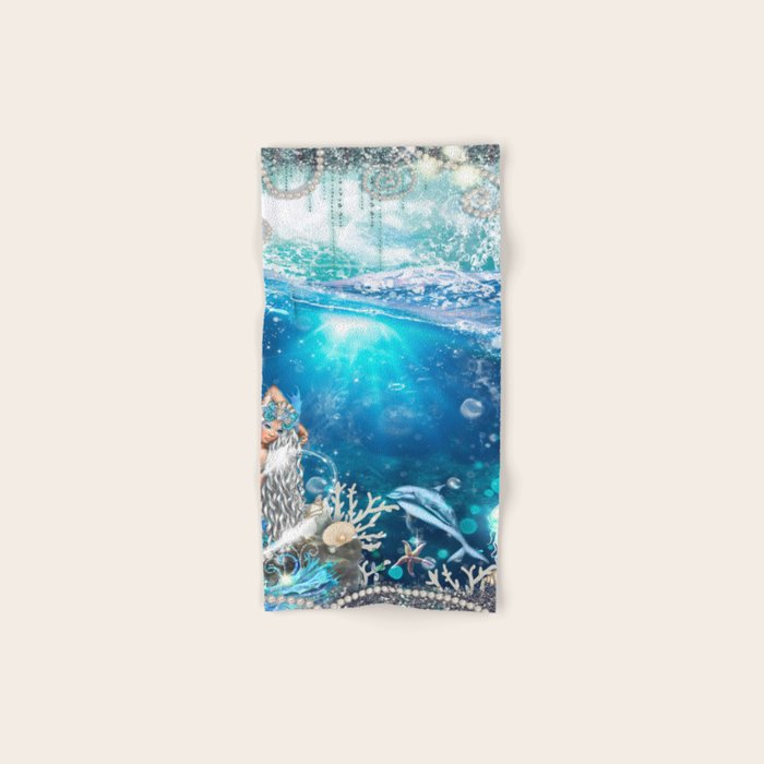 Enchanted Mermaid Sea Bath Towel Gallery Image 1
