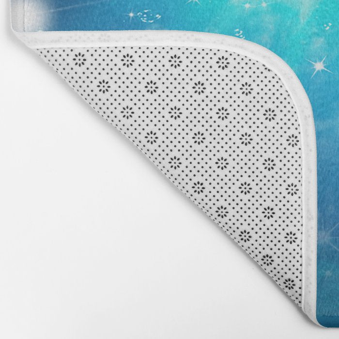 Enchanted Mermaid Sea Bath Mat Gallery Image 2