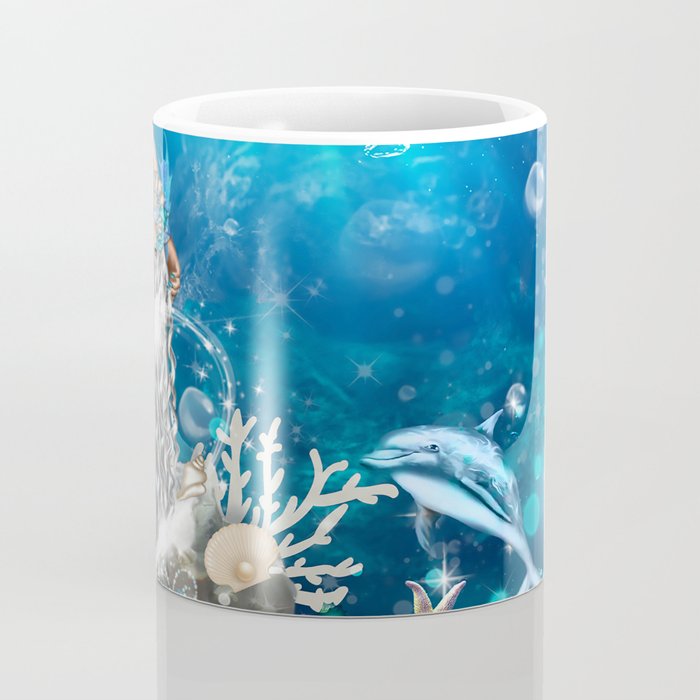 Enchanted Mermaid Sea Coffee Mug Gallery Image 4