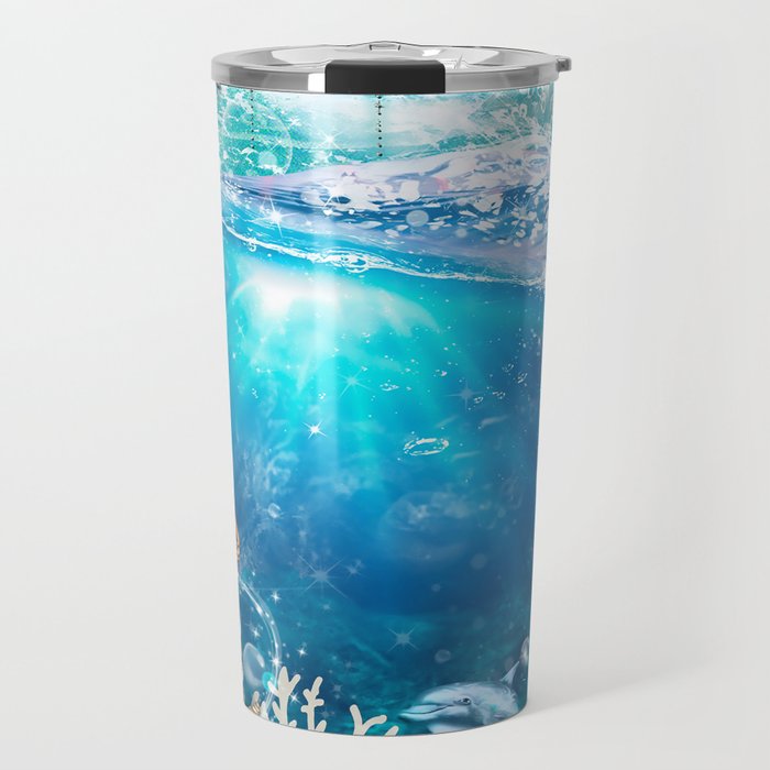 Enchanted Mermaid Sea Travel Mug Gallery Image 1