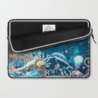 Enchanted Mermaid Sea Laptop Sleeve Gallery Image 2