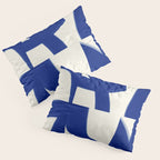 Abstract blue pattern Pillow Sham Gallery Image 3
