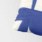 Abstract blue pattern Pillow Sham Gallery Image 4
