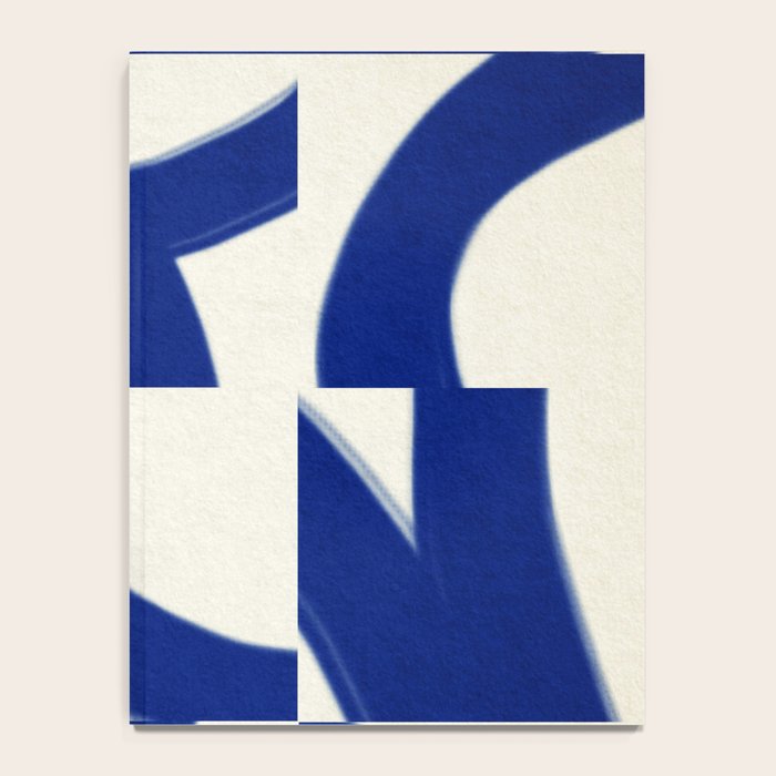 Abstract blue pattern Notebook Gallery Image 4