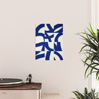 Abstract blue pattern Poster Gallery Image 2