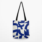Abstract blue pattern Tote Bag Gallery Image 2