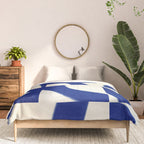 Abstract blue pattern Comforter Gallery Image 3