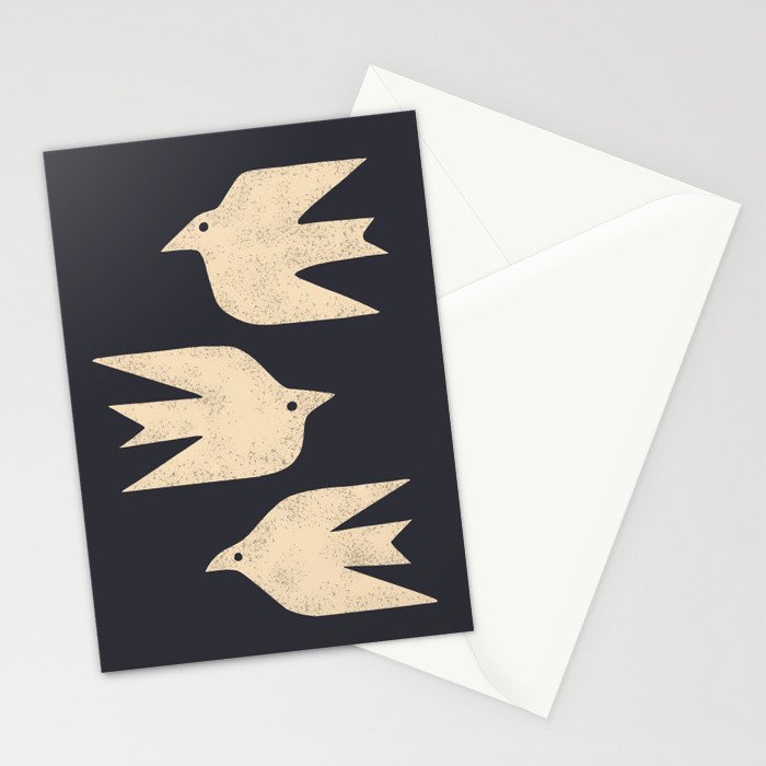 Doves In Flight Stationery Card Gallery Image 2