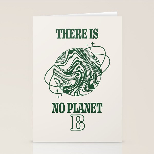 There is no Planet B Stationery Card Gallery Image 1