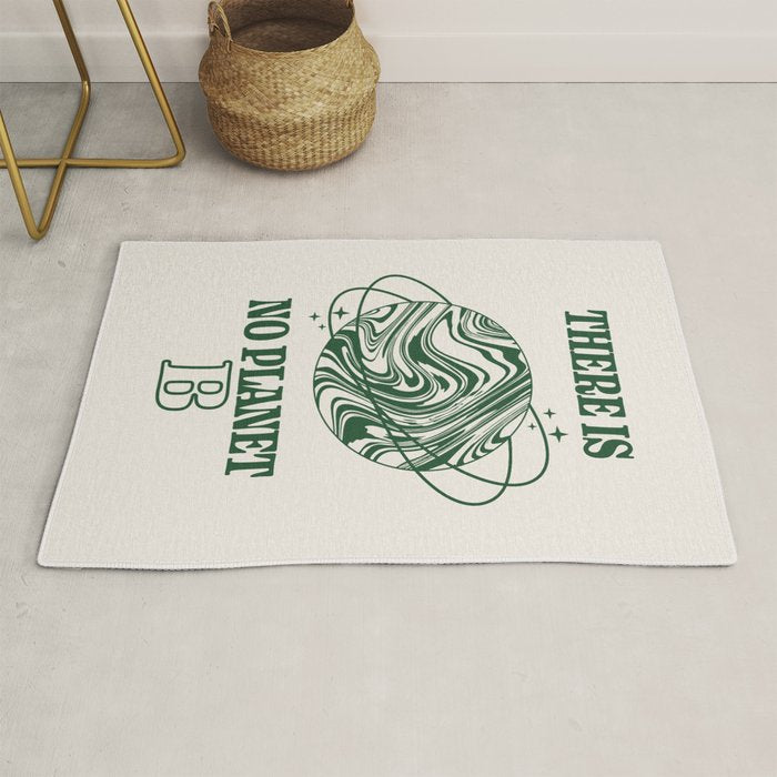 There is no Planet B Rug Gallery Image 1