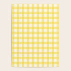 Yellow gingham pattern Poster Gallery Image 4