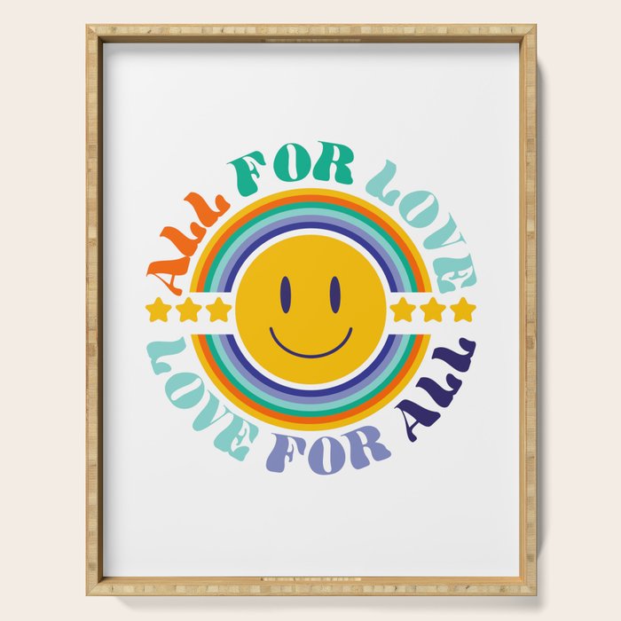 All for Love Serving Tray Gallery Image 1