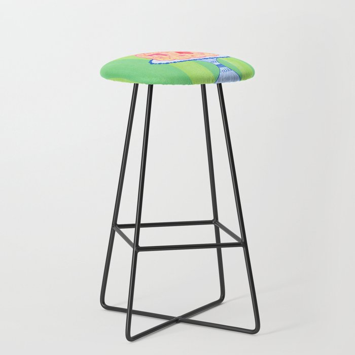 Mold the Future & Vote in Lime Green Stool Gallery Image 1