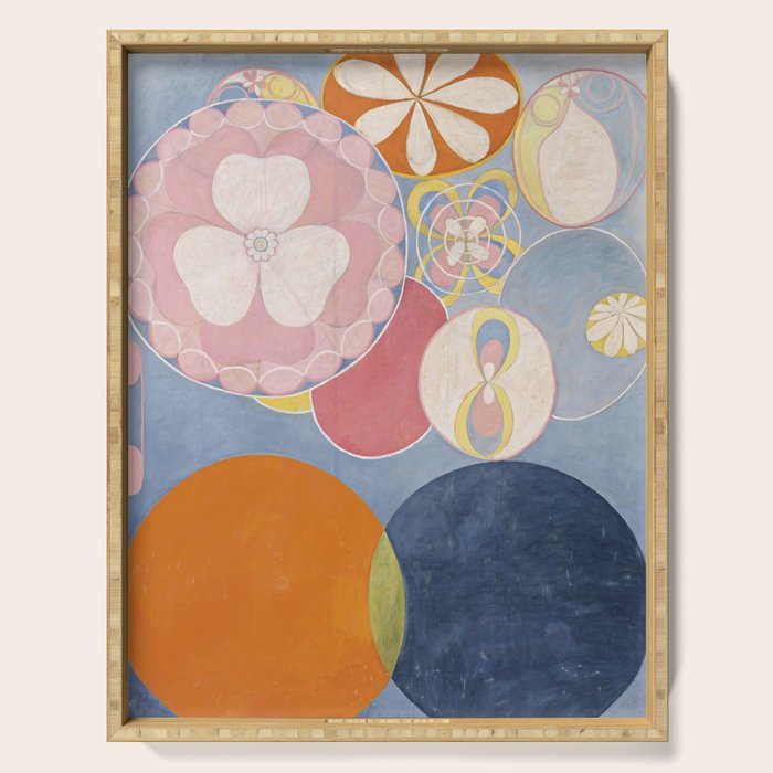 The Ten Biggest No. 2 Childhood By Hilma Af Klint Serving Tray Gallery Image 1