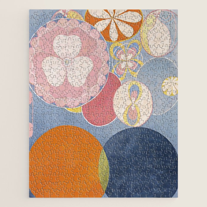 The Ten Biggest No. 2 Childhood By Hilma Af Klint Jigsaw Puzzle Gallery Image 1