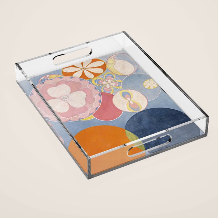 The Ten Biggest No. 2 Childhood By Hilma Af Klint Acrylic Tray Gallery Image 1