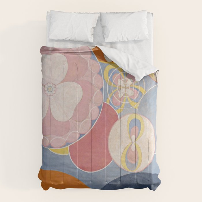 The Ten Biggest No. 2 Childhood By Hilma Af Klint Comforter Gallery Image 6