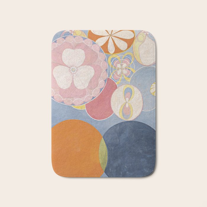 The Ten Biggest No. 2 Childhood By Hilma Af Klint Bath Mat Gallery Image 1