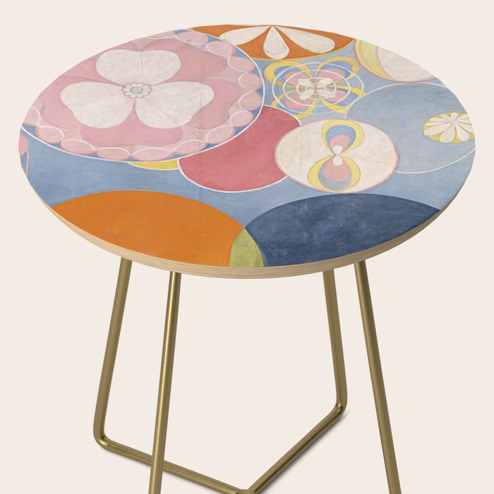 The Ten Biggest No. 2 Childhood By Hilma Af Klint Side Table Gallery Image 2