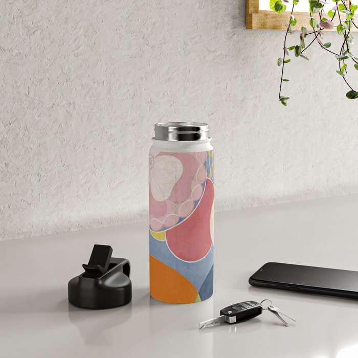 The Ten Biggest No. 2 Childhood By Hilma Af Klint Water Bottle Gallery Image 4