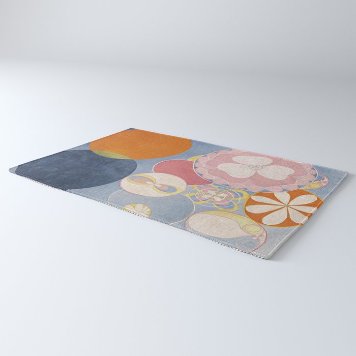 The Ten Biggest No. 2 Childhood By Hilma Af Klint Rug Gallery Image 3