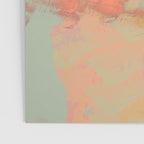 abstract peach sky on mint sea Poster Gallery Image 3