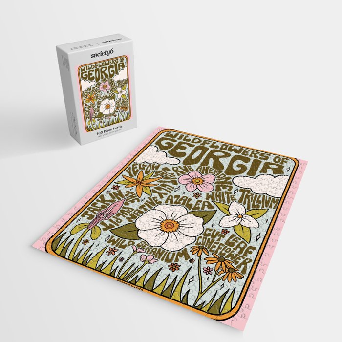 Georgia Wildflowers Jigsaw Puzzle Gallery Image 2