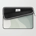 Abstract Color Waves XXXV Laptop Sleeve Gallery Image 2