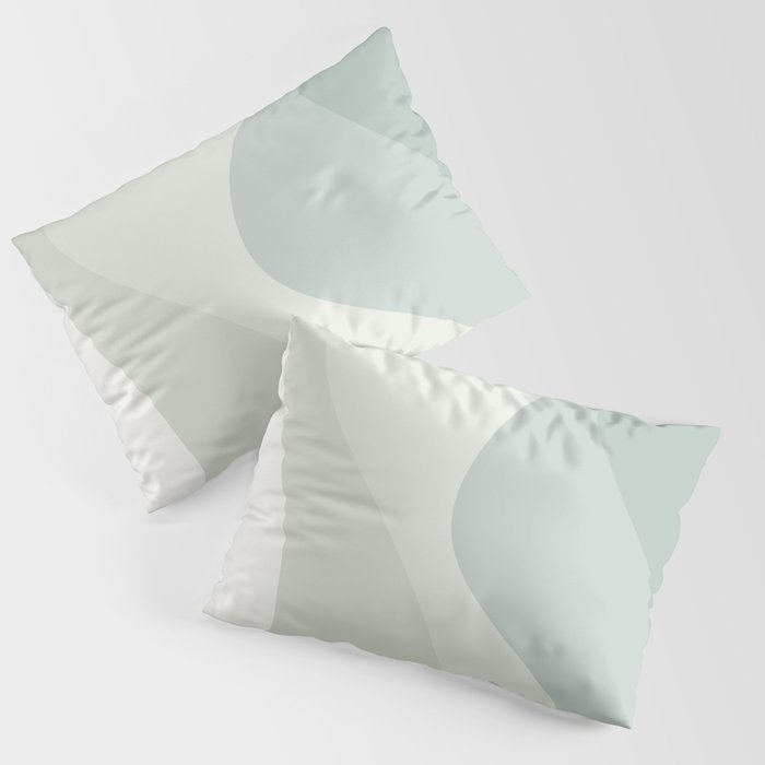 Abstract Color Waves XXXV Pillow Sham Gallery Image 3