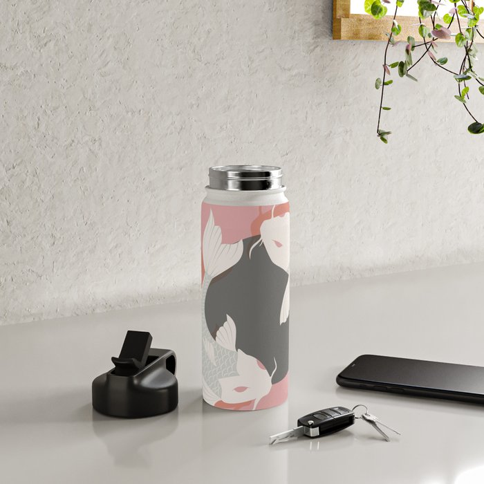 Koi fish 006 Water Bottle Gallery Image 4