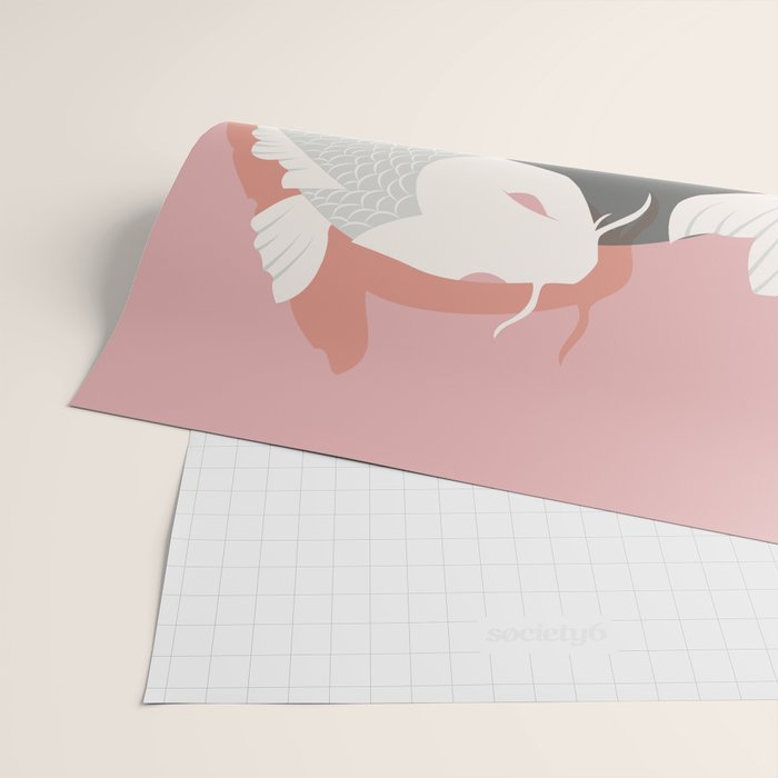 Koi fish 006 Wrapping Paper Gallery Image 2
