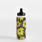 Sunflowers Acrylic on Charcoal Water Bottle Gallery Image 2