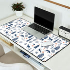 Deer Christmas forest Desk Mat Gallery Image 2