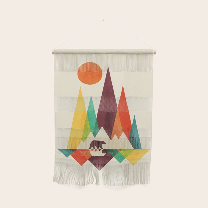 Bear In Whimsical Wild Wall Hanging Gallery Image 1