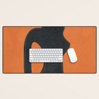 Abstract Nude II Desk Mat Gallery Image 1