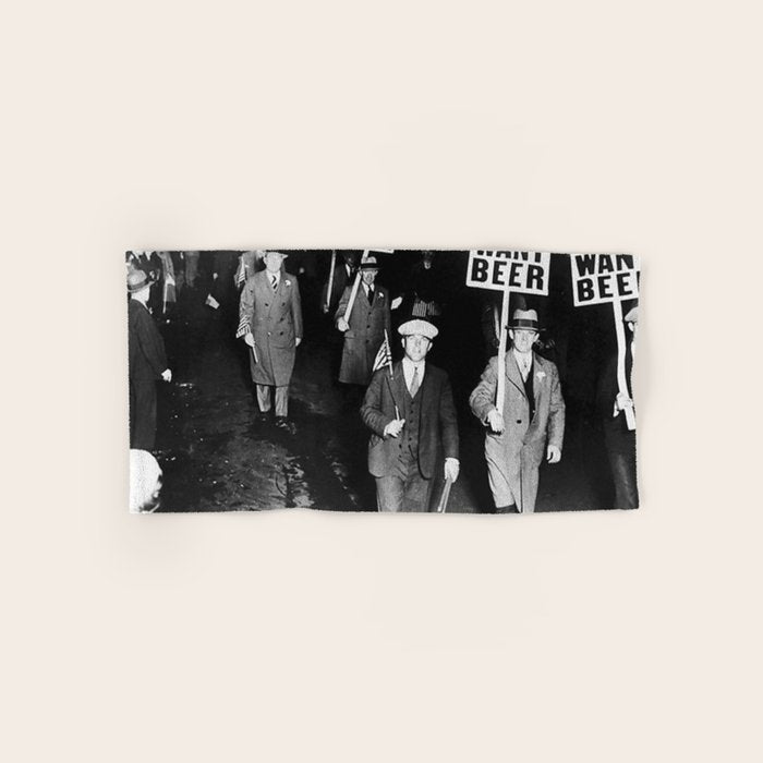 We Want Beer Prohibition Towels Gallery Image 1