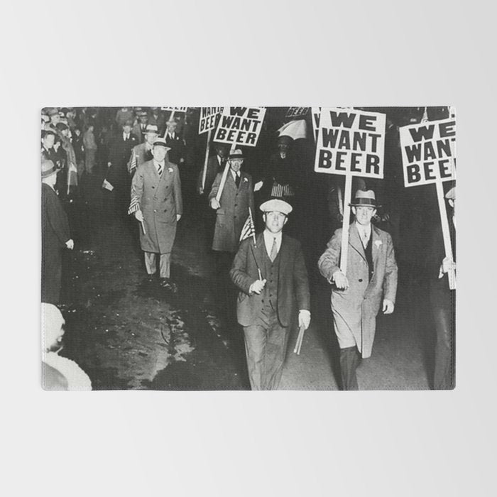 We Want Beer Prohibition Rug Gallery Image 2