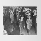We Want Beer Prohibition Throw Blanket Gallery Image 2