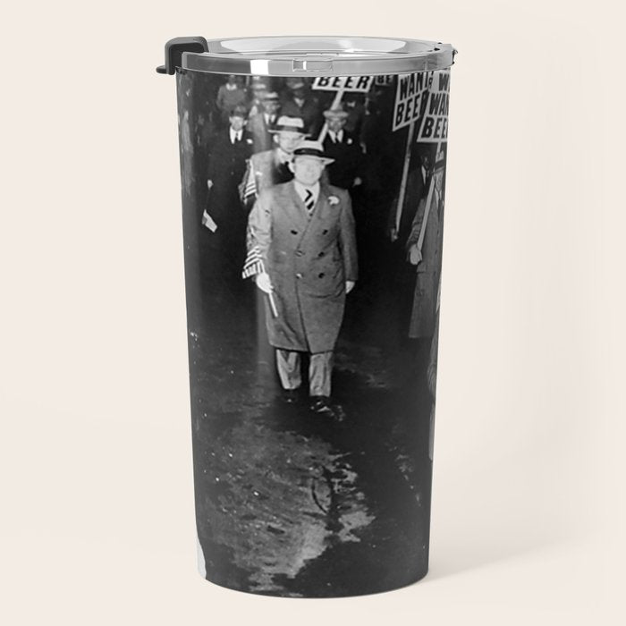 We Want Beer Prohibition Travel Mug Gallery Image 3