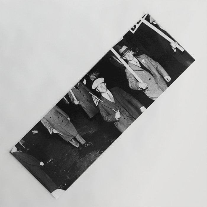 We Want Beer Prohibition Yoga Mat Gallery Image 1