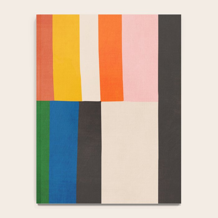 Mid-Century Geometric Artwork Painting Notebook Gallery Image 4