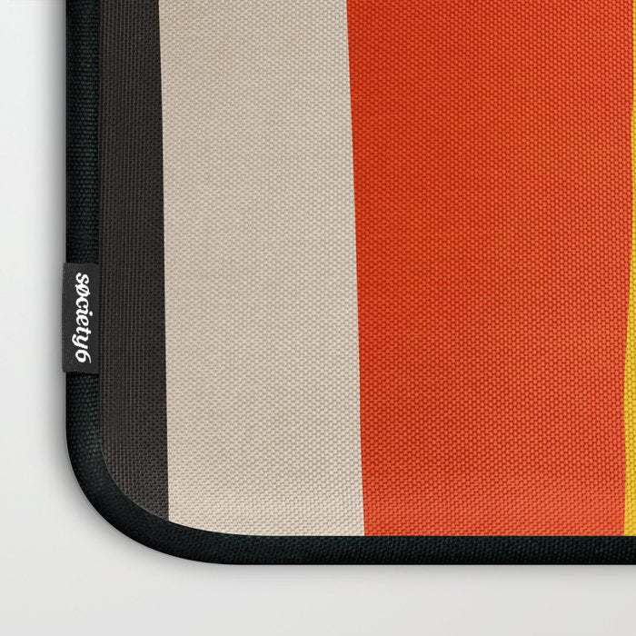 Mid-Century Geometric Artwork Painting Laptop Sleeve Gallery Image 3