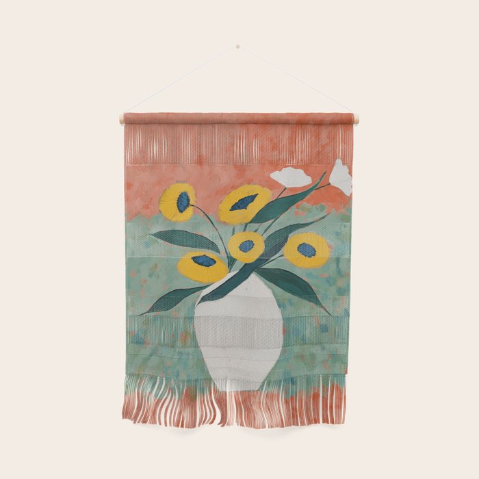 Bold Sunflower Still Life Wall Hanging Gallery Image 1