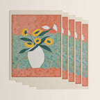 Bold Sunflower Still Life Wrapping Paper Gallery Image 3