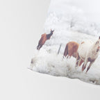 Winter Horseland Pillow Sham Gallery Image 4