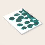 Teal Green Bubble Pattern Inkblot Rorschach Test Notebook Gallery Image 3